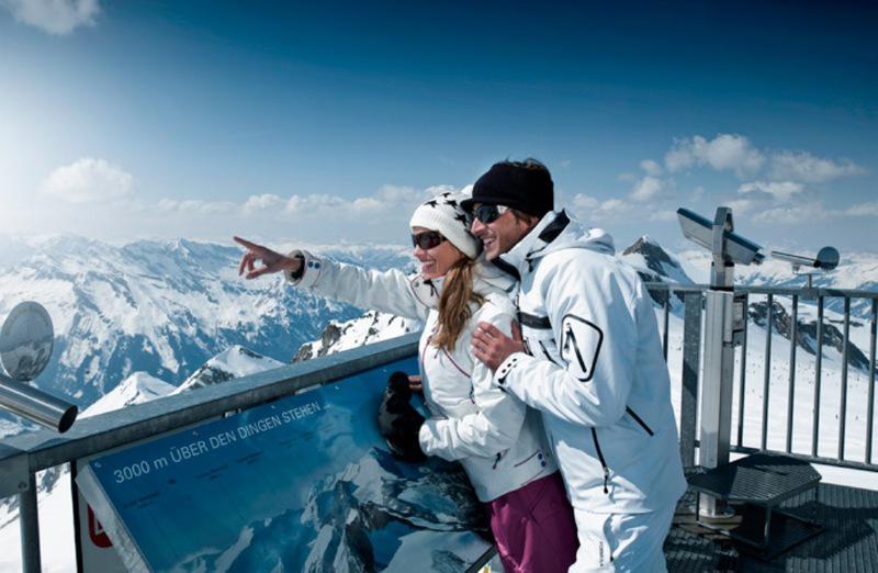 Pension Bergheil Kaprun Bagian luar foto